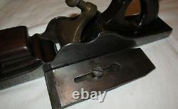 Spiers Ayr Dovetailed Steel Rosewood infill Panel plane woodworking tool