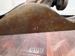 Stanley 604 Antique Plane 1895 Patent Collectible Woodworking Tool Damage Cracks