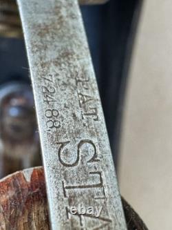 Stanley 606 Straight Side Smooth Bottom Plane (Pat. 1895) read