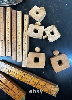 Stanley 61 Sweetheart Mortise Marking Gage Woodworking Depth Gauge 15 Pice set