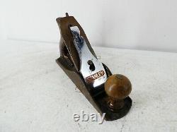 Stanley Bailey No. 4 Smooth bottom Plane Type 13 Woodworking Tools D14