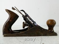 Stanley Bailey No. 4 Smooth bottom Plane Type 13 Woodworking Tools D14