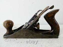 Stanley Bailey No. 4 Smooth bottom Plane Type 13 Woodworking Tools D14