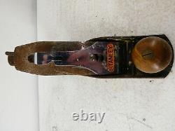 Stanley Bailey No. 4 Smooth bottom Plane Type 13 Woodworking Tools D14