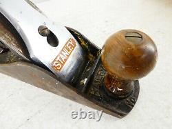 Stanley Bailey No. 4 Smooth bottom Plane Type 13 Woodworking Tools D14