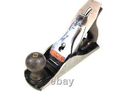 Stanley Bailey No 4C corrugated sole wood plane. Woodworking tools