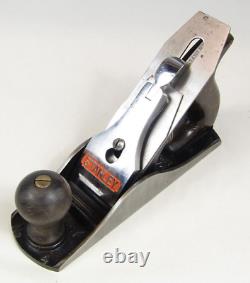 Stanley Bailey No 4C corrugated sole wood plane. Woodworking tools