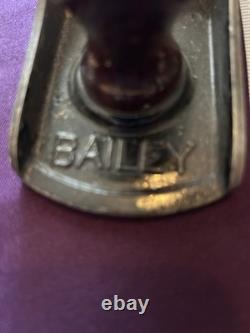 Stanley Bailey No 5 Carpenter's Bed Rock Plane Made USA Woodworking Tool Antique