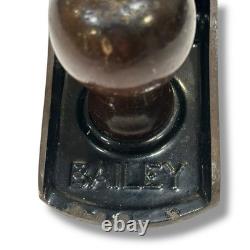 Stanley Bailey No 5 Corrugated Woodworking Hand Plane Vintage