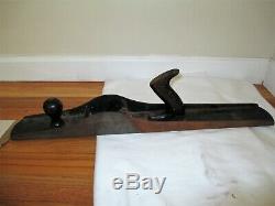 Stanley Bailey No. 8 Wood working plane Corrugated bottom