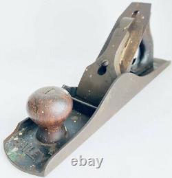 Stanley Bailey Woodworking Smooth Jack Planer No 5 Pat'd 1910 USA 14 Antique