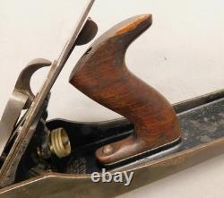 Stanley Bed Rock No. 607 C Jointer Plane Type 6 c. 1920s Antique Tool Fine Cond
