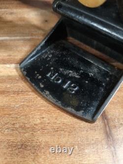 Stanley No 12 Rosewood Veneer Scraper Plane Vintage Woodworking Tool Working