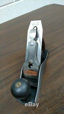 Stanley No 2 #2 Hand Plane Vintage Woodworking