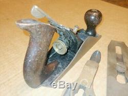 Stanley No. 2 Woodworking Plane with Corrugated Bottom
