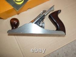 Stanley No 4 Plane Wooden Handles Boxed Wood Working Hardly Used