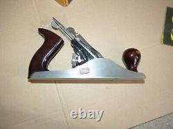 Stanley No 4 Plane Wooden Handles Boxed Wood Working Hardly Used