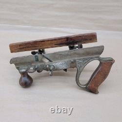 Stanley No. 46 B Skew Plow Plane Cutters Antique Woodworking Tool
