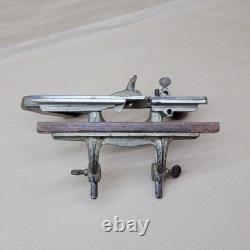 Stanley No. 46 B Skew Plow Plane Cutters Antique Woodworking Tool