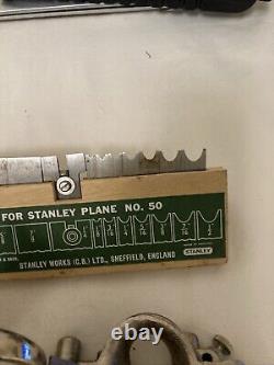 Stanley No 50 COMBINATION PLANE COMPLETE And Boxed