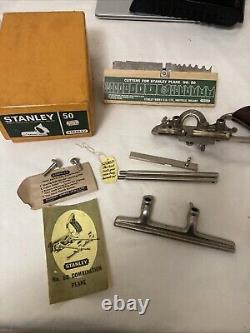 Stanley No 50 COMBINATION PLANE COMPLETE And Boxed