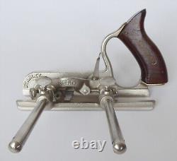 Stanley No. 50 Combination Plane, with Box of Straight Cutters, Made in England