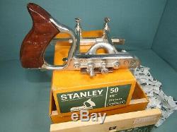 Stanley No 50 combination plane. VGC woodworking tools. Wood plane