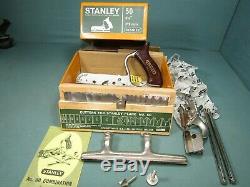 Stanley No 50 combination plane. VGC woodworking tools. Wood plane