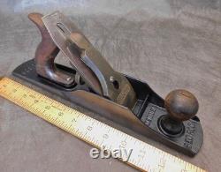 Stanley No. 605 Bed Rock Jack Plane Type 9 c. 1931 1932 Restored Antique Tool