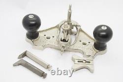 Stanley No. 71 open throat router plane. Complete kit, boxed, PERFECT