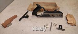 Stanley No 78 Rabbet Plane partial box extras collectible woodworking tool lot
