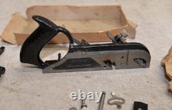 Stanley No 78 Rabbet Plane partial box extras collectible woodworking tool lot