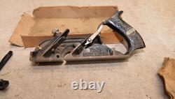 Stanley No 78 Rabbet Plane partial box extras collectible woodworking tool lot