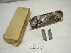 Stanley No. 79 Side Rabbet Plane withFence & Box Woodworking Tool Minty