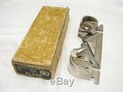 Stanley No. 79 Side Rabbet Plane withSweetheart Box Woodworking Tool Minty