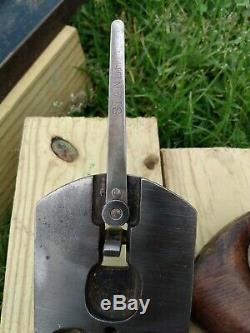 Stanley No. 8 Bailey Smooth Bottom Jointer Plane Woodworking Tool Rule and Level