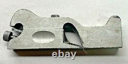 Stanley No. 93 Cabinet Maker's Shoulder Rabbet Plane USA woodworking tool V logo
