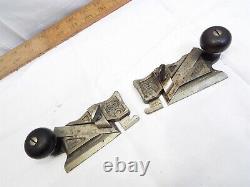 Stanley No. 98 & 99 Side Rabbet Plane Woodworking Tool Early Logo Cutters