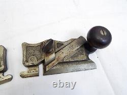 Stanley No. 98 & 99 Side Rabbet Plane Woodworking Tool Early Logo Cutters