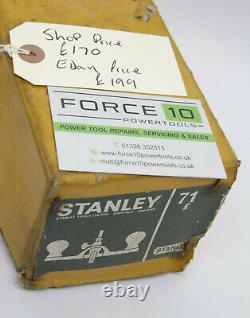 Stanley No71 Router Plane Great condition original box, book, even has receipt