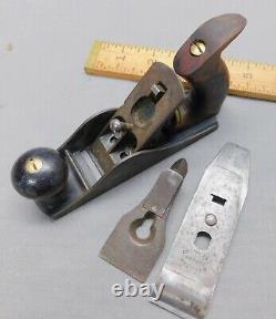 Stanley Rule & Level Co. C. 1880s # 1 Smooth Plane Antique Woodworking Tool