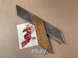 Stanley Rule & Level Co. Infill Miter Square Antique Woodworking Hand Tool