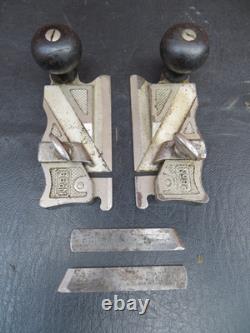 Stanley Rule & Level Co. Rabbet Planes, No 98 & No 99, New Britain Conn USA