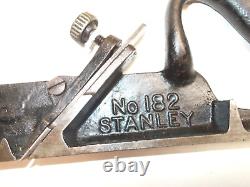 Stanley Rule & Level Co. Vtg No. 182 Woodworkers Rabbit Plane, 1886 1918 ERA