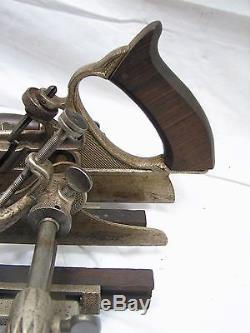 Stanley Sweetheart 55 Combination Woodworking Plane Wood Tool +Blades/Cutters