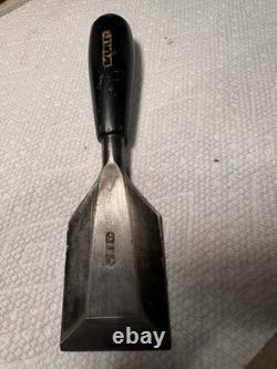 Stanley Vintage #40 or earlier Woodworking Chisel Rare 2 inch wide