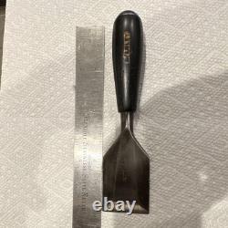 Stanley Vintage #40 or earlier Woodworking Chisel Rare 2 inch wide