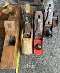 Stanley /marples /salmens vintage Collectable Woodworking planes job lot