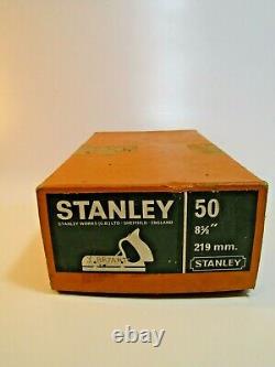 Stanley no. 50 combination plane complete with 17 cutters and original box