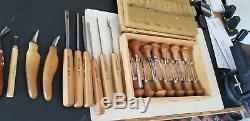 Swiss Made Carving Tools. Pfeil Woodworking Tools LOT 23 Wood Carving Tools
